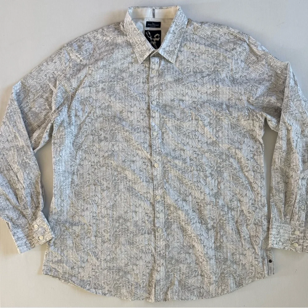 Marc Ecko Cut Sew Button Up Long Sleeve Mens XXL Women’s Graphic Print - Picture 2 of 14